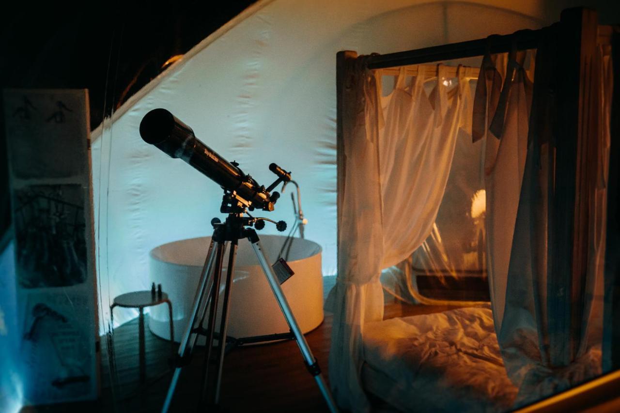 Burbujas Astronomicas Albarari Sanxenxo Hotel Ngoại thất bức ảnh