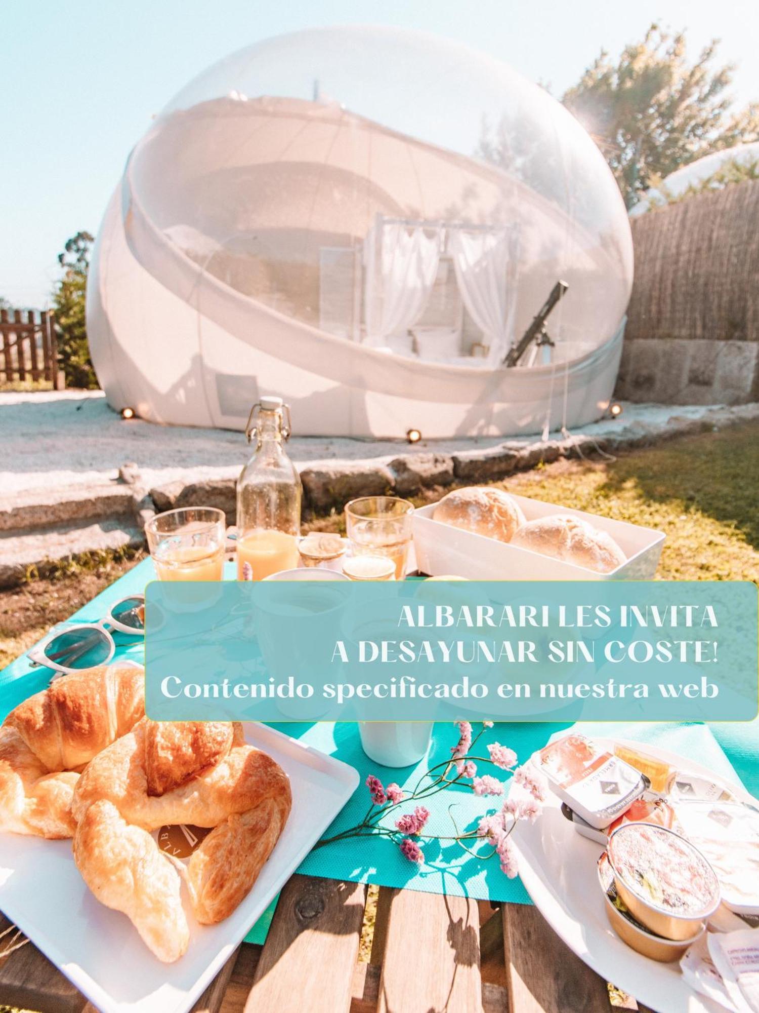 Burbujas Astronomicas Albarari Sanxenxo Hotel Ngoại thất bức ảnh