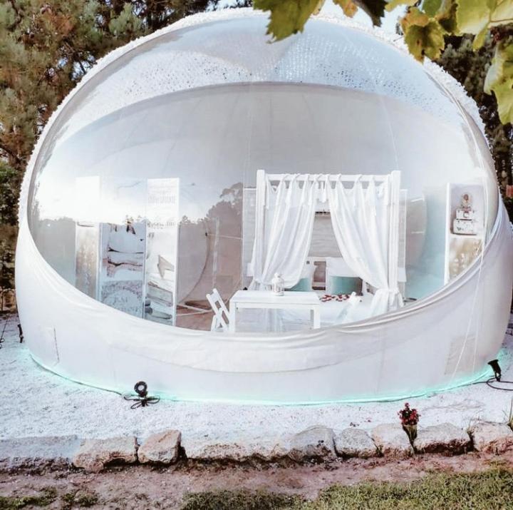 Burbujas Astronomicas Albarari Sanxenxo Hotel Ngoại thất bức ảnh