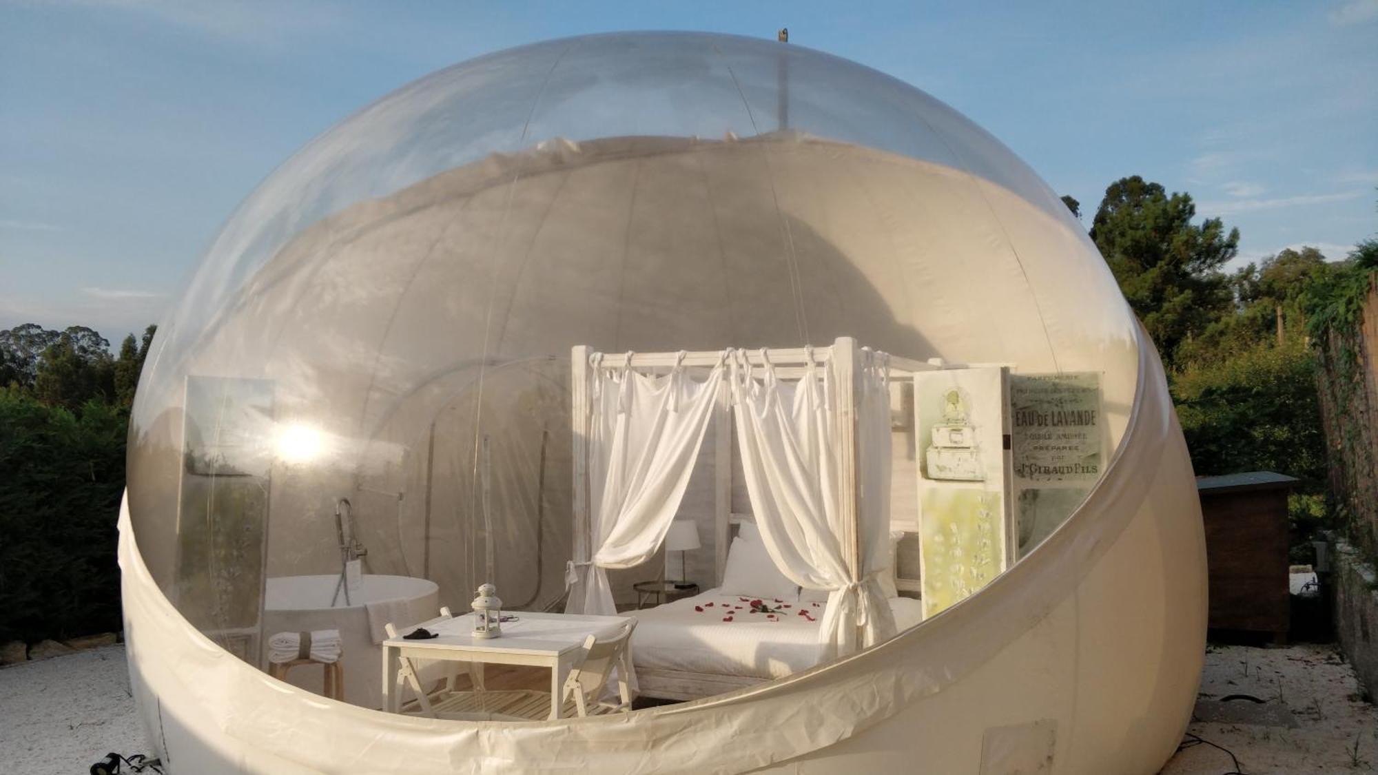 Burbujas Astronomicas Albarari Sanxenxo Hotel Ngoại thất bức ảnh